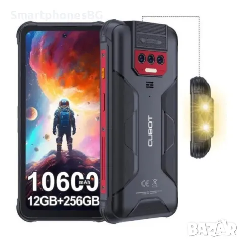 Cubot Kingkong 8 12GB RAM 256GB ROM с IP68 защита, 10600 mAh батерия, снимка 5 - Други - 48379626