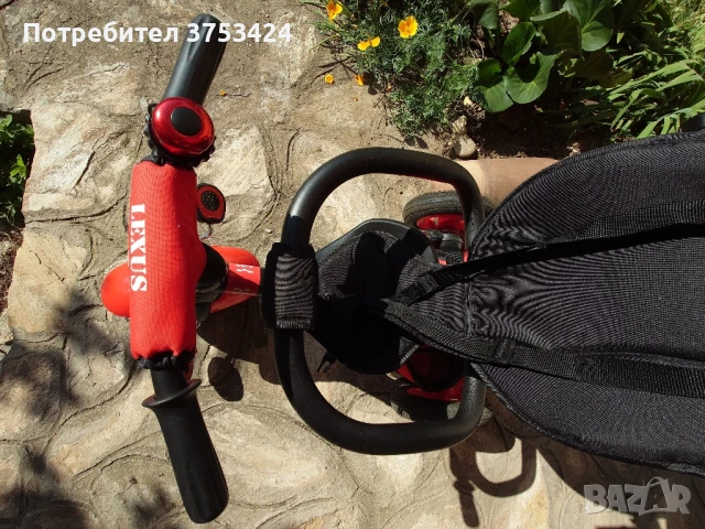 Детско колело триколка с дръжка, снимка 2 - Детски велосипеди, триколки и коли - 50590927