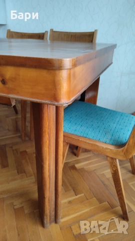 Стара холна маса за хранене, снимка 3 - Маси - 51932834