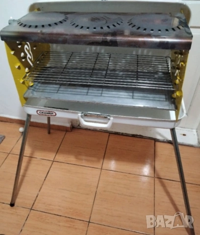Газово барбекю Немско с три горелки CRAMER, снимка 3 - Газови котлони - 53739553