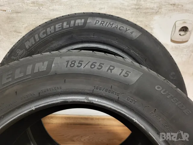 2 бр. 185/65/15 Michelin / летни гуми , снимка 6 - Гуми и джанти - 49013628