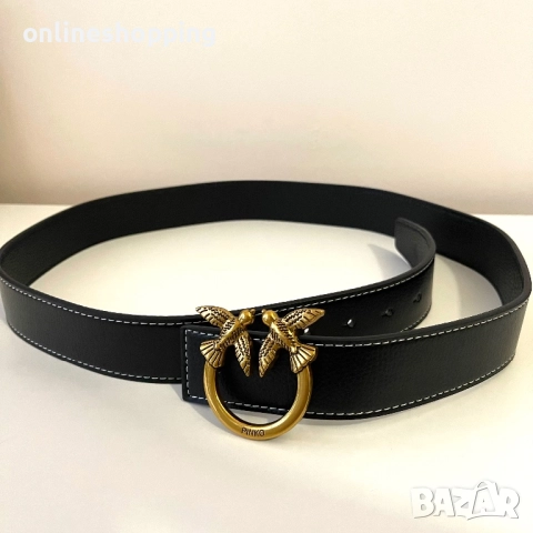 **НОВИ** стилни PINKO колани – ОПАКОВАНИ в кутия, готови за подарък, снимка 4 - Колани - 52991744