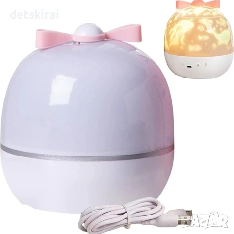 LED проектор за нощна лампа с 5+5 светлинни мотива, снимка 4 - Други - 53429696