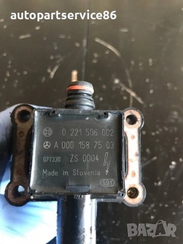 Бобина за запалване за Mercedes OR Vito Sprinter 314 2.3 Бензин (Petrol) A0001587503 , снимка 3 - Части - 54027571