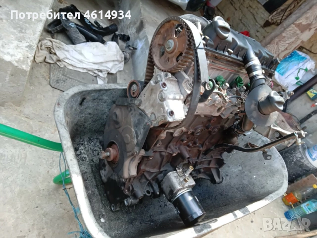 Двигател за Пежо 307 SW 2000 дизел 90к.с 2003г , снимка 5 - Части - 54243460