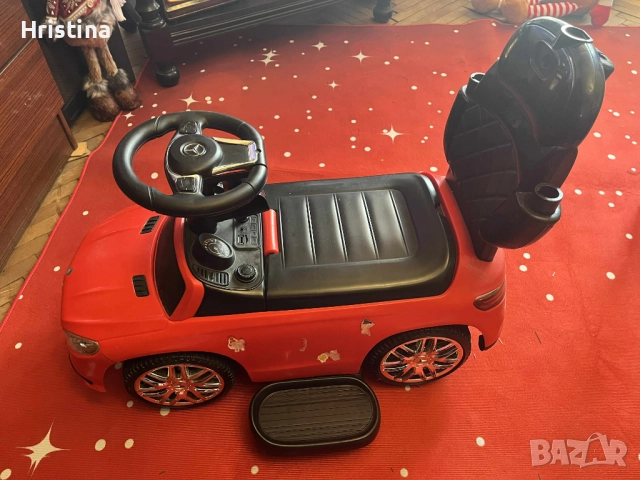 Детска кола за бутане , снимка 2 - Детски велосипеди, триколки и коли - 52677455