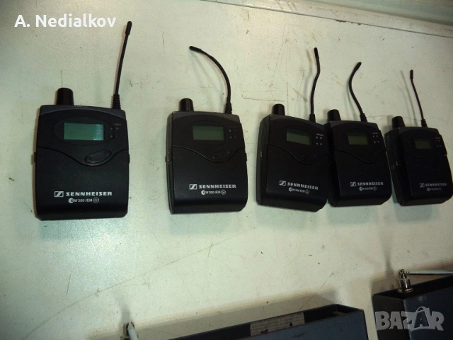Senheiser stereo transmiters 5 br.EW300 iem G2