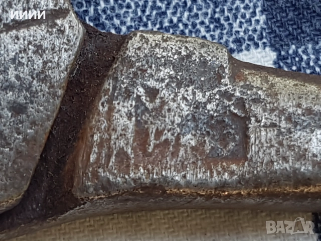 Османска ножица с печати 1841 , снимка 3 - Антикварни и старинни предмети - 53141815