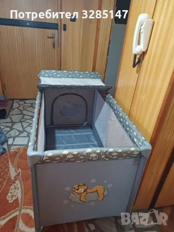 Сгъваемо детско креватче, снимка 3 - Бебешки легла и матраци - 50977889