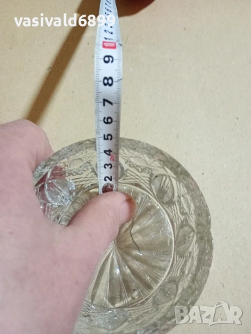 Кристален пепелник , снимка 5 - Други - 53749165