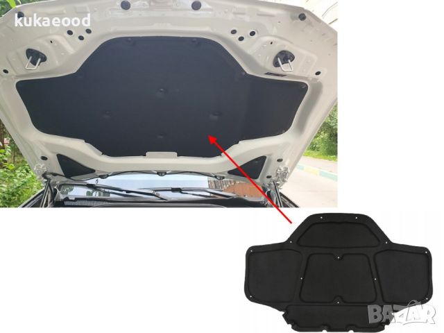 Изолация за преден капак на BMW X3 G01 (2017-2021), снимка 3 - Части - 45128416