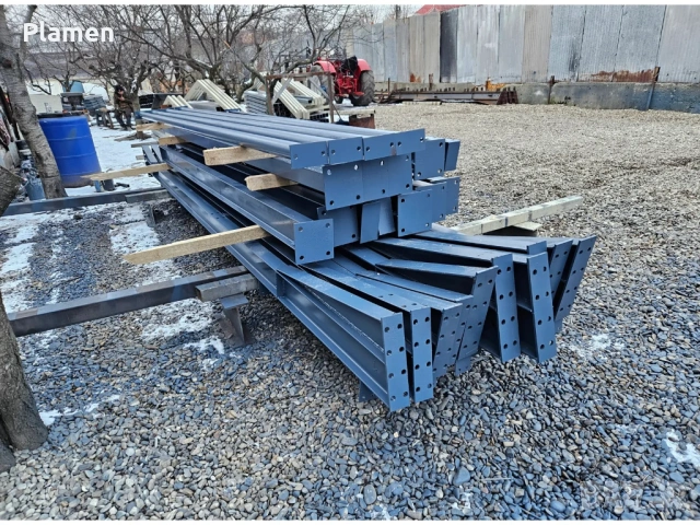 Метално хале - ригел - метална конструкция 12х20м , снимка 5 - Индустриална техника - 54070636