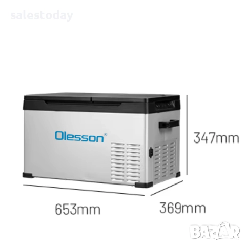 Хладилник за кола с компресор, 2части, 22л., 12/24/220V, снимка 5 - Аксесоари и консумативи - 49347381