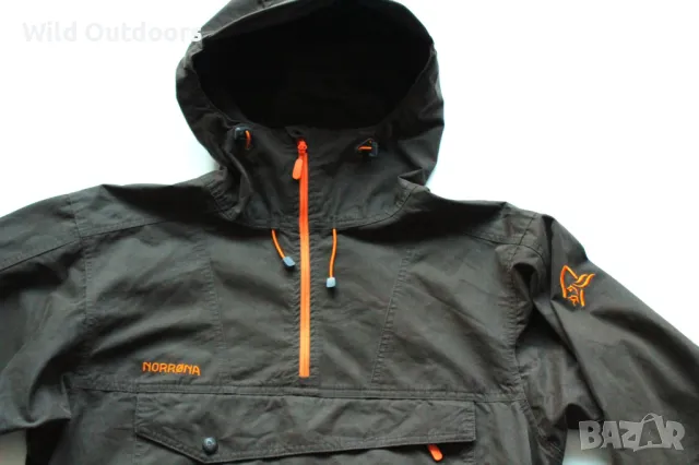 NORRONA Svalbard cotton anorak - мъжки туристически анорак, размер М, снимка 2 - Екипировка - 49213796