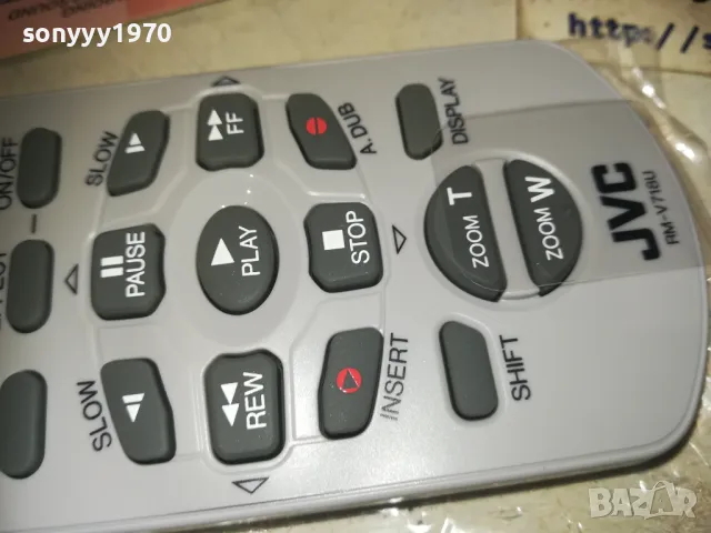 JVC RM-V718U REMOTE CONTROL-ВНОС SWISS 1009241000, снимка 8 - Дистанционни - 47188266