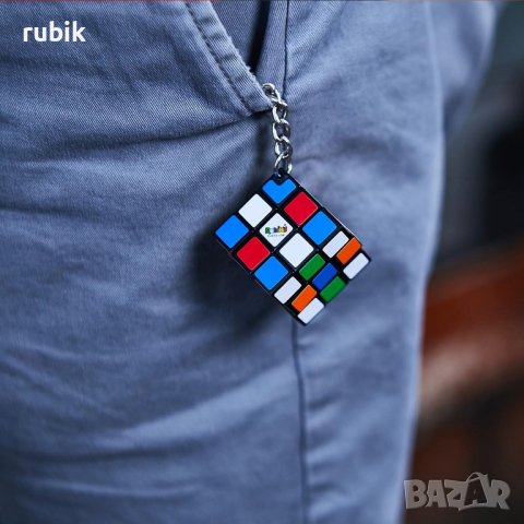 Ключодържател Rubik's Cube 3x3x3 Keyring, снимка 7 - Игри и пъзели - 44996888