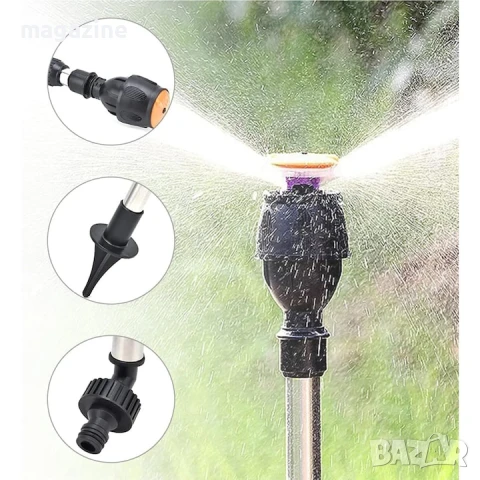 Телескопичен разпръсквач за градина 94см , снимка 4 - Напояване - 50981693