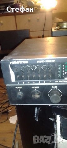 усилвател със радио тунер RFT, снимка 2 - Ресийвъри, усилватели, смесителни пултове - 54161152