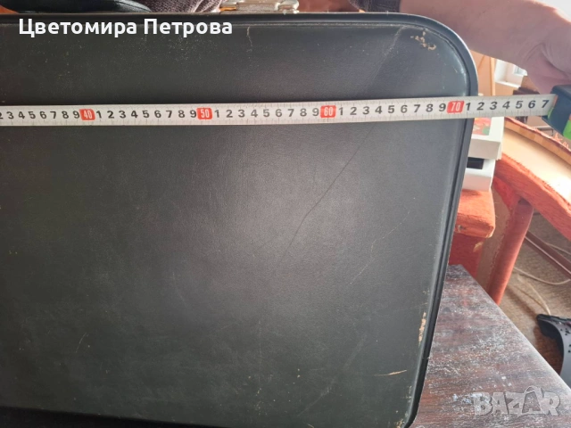 Соц кожен куфар, снимка 4 - Антикварни и старинни предмети - 53185920