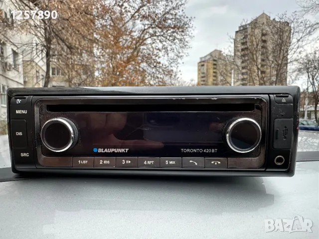 Авто радио Blaupunkt bluetooth USB SD CD MP3 , снимка 5 - Аксесоари и консумативи - 48320596