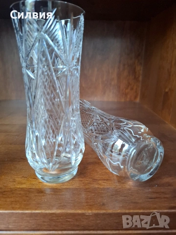 Ретро кристални вазички, снимка 5 - Колекции - 53917780