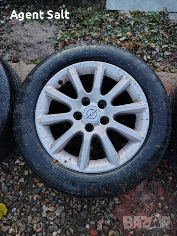 16-инчови алуминиеви джанти за Опел, снимка 2 - Гуми и джанти - 52349600