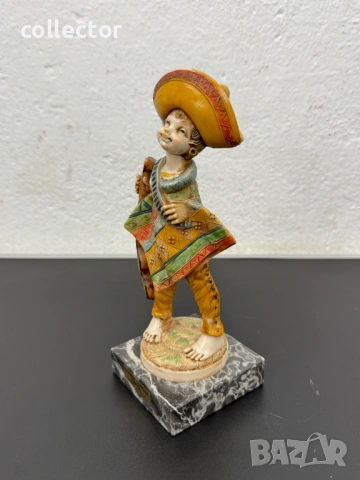 Италианска фигура в античен стил - Amilcare Simonetti. №8021, снимка 2 - Колекции - 53975810