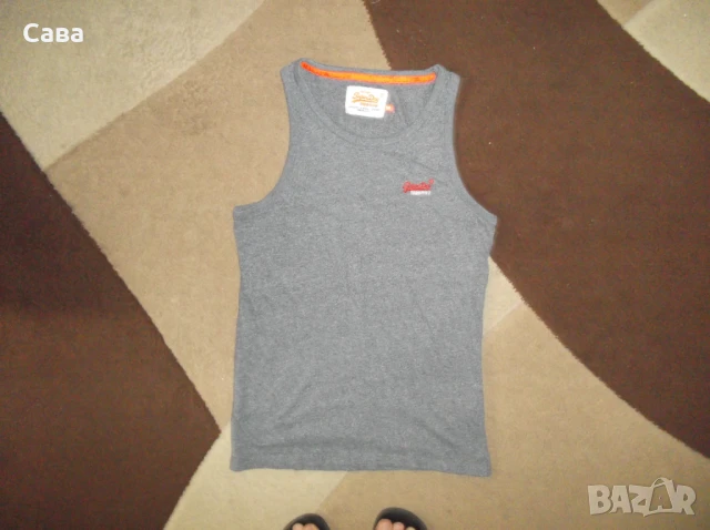 Тениска и потник SUPERDRY  мъжки,М-Л, снимка 7 - Тениски - 51067769