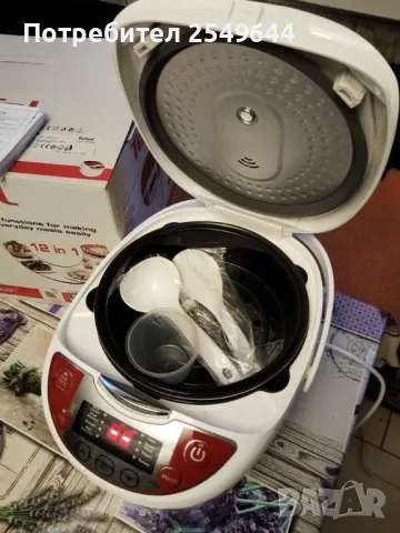 Multicooker Tefal 12 in 1. Чисто нов , снимка 6 - Мултикукъри - 48347548