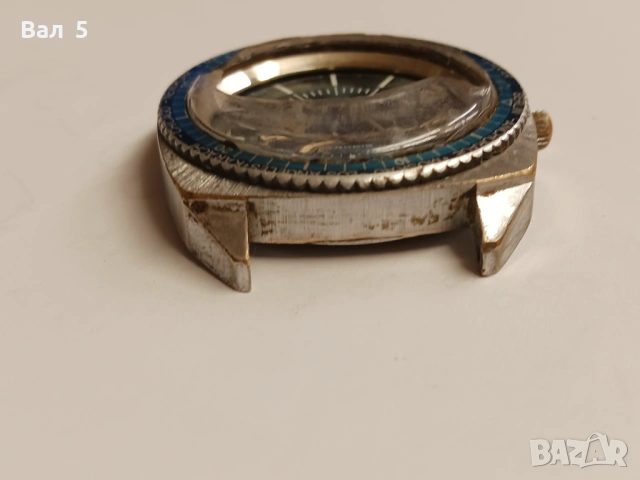 Рядък ръчен мъжки часовник GUB-GLASHUTTE, снимка 5 - Антикварни и старинни предмети - 54133202