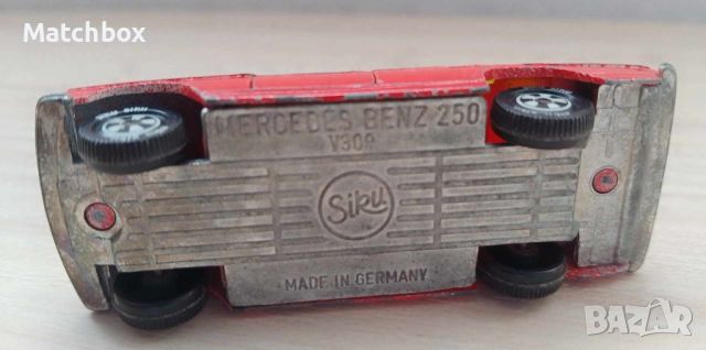 Mercedes 250 Siky 1/64  Germany, снимка 4 - Колекции - 45853862