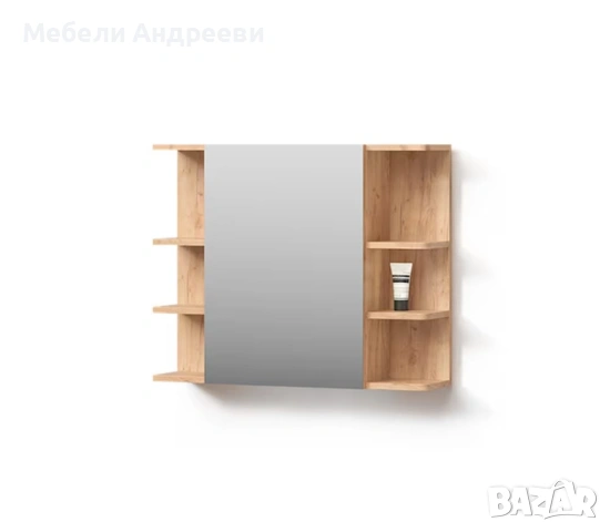 Огледален шкаф за надмивка Vicco 5504, снимка 6 - Шкафове - 53769532