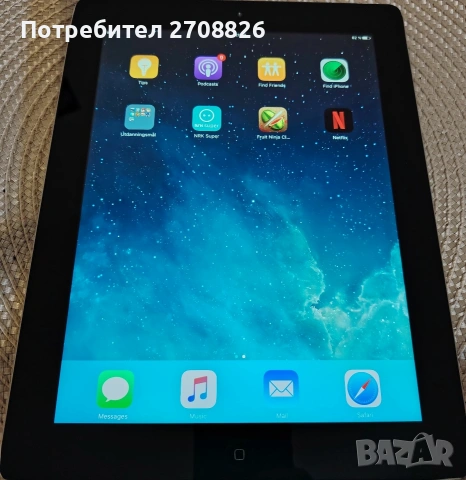 Само за 99 евро ! Apple iPad Wi-Fi 3rd Gen 16GB черен + оригинално зарядно, снимка 3 - Таблети - 54142197