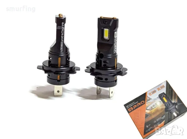 Диодни крушки H7 с вграден вентилатор LED - T281