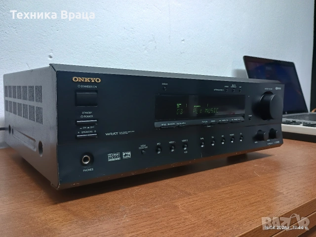 Ресивър (усилвател) Onkyo TX-DS494. Перфектен! Изпращам видео. , снимка 2 - Ресийвъри, усилватели, смесителни пултове - 54211166