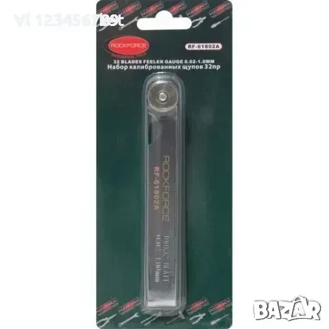 Луфтомер за хлабини RockForce – 20 пластини, снимка 2 - Шублери - 50770463