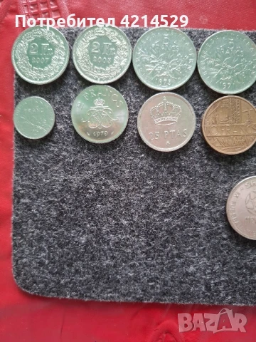 лот монети, снимка 2 - Нумизматика и бонистика - 51218548