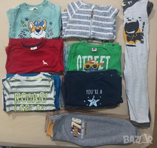 Голям лот бебешки дрехи - 86-92 см