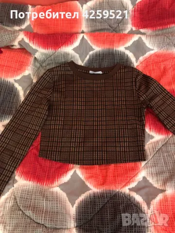 Къса блуза от Теранова, снимка 4 - Блузи с дълъг ръкав и пуловери - 50151240