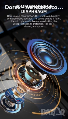 Bluetooth слушалка за моторна каска с интерком и шумопотискане, снимка 17 - Аксесоари и консумативи - 53901333