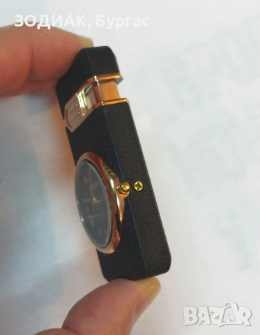 НОВА Газова Запалка с Часовник, снимка 4 - Запалки - 31198083