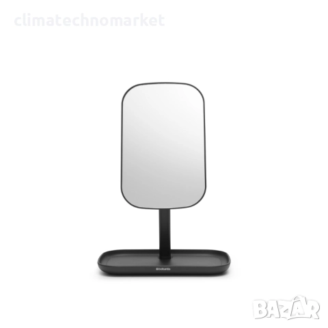 Огледало с поставка за принадлежности Brabantia ReNew Dark Grey, снимка 1