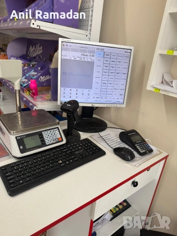 Продавам Компютър за Хранителен Магазин, снимка 3 - Работни компютри - 53514302