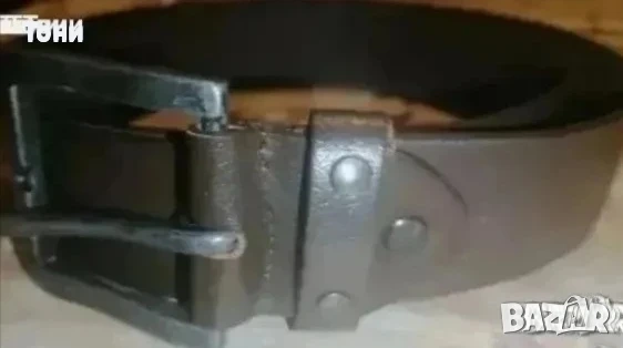 Нов Мъжки Колан Изцяло от Естествена Кожа 130см. , снимка 2 - Колани - 53729703