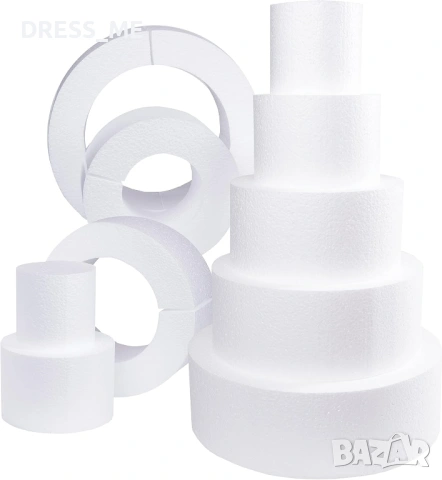 Макети за торти от стиропор, Стиропорени блатове за бутафорни торти, дъмита за торта, снимка 13 - Декорация - 53228714