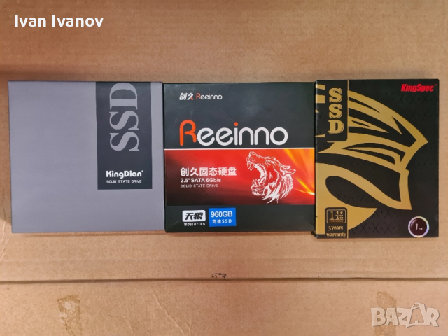 1TB ssd диск различни модели. Нови. , снимка 2 - Твърди дискове - 52893244