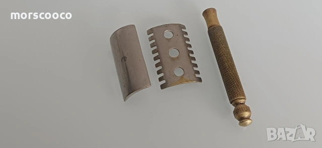 Стара бронзова самобръсначка , снимка 2 - Антикварни и старинни предмети - 53578241