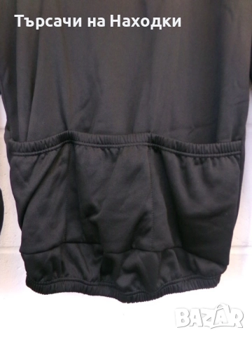 Мъжко черно-бяло спортно яке/горнище с цип, размер 2XL, снимка 3 - Суичъри - 52188583