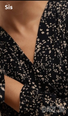  Дамска рокля с дълъг ръкав -MANGO, снимка 5 - Рокли - 53466363