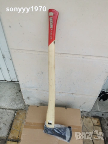 БРАДВА 1,5КГ ДЪРВЕНА ДРЪЖКА 80СМ 0502261825, снимка 3 - Градински инструменти - 53372880